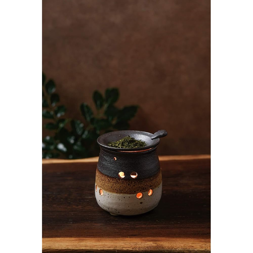 Yamaki Ikai Yamada White Makeup Cat Tea Incense Burner F1619