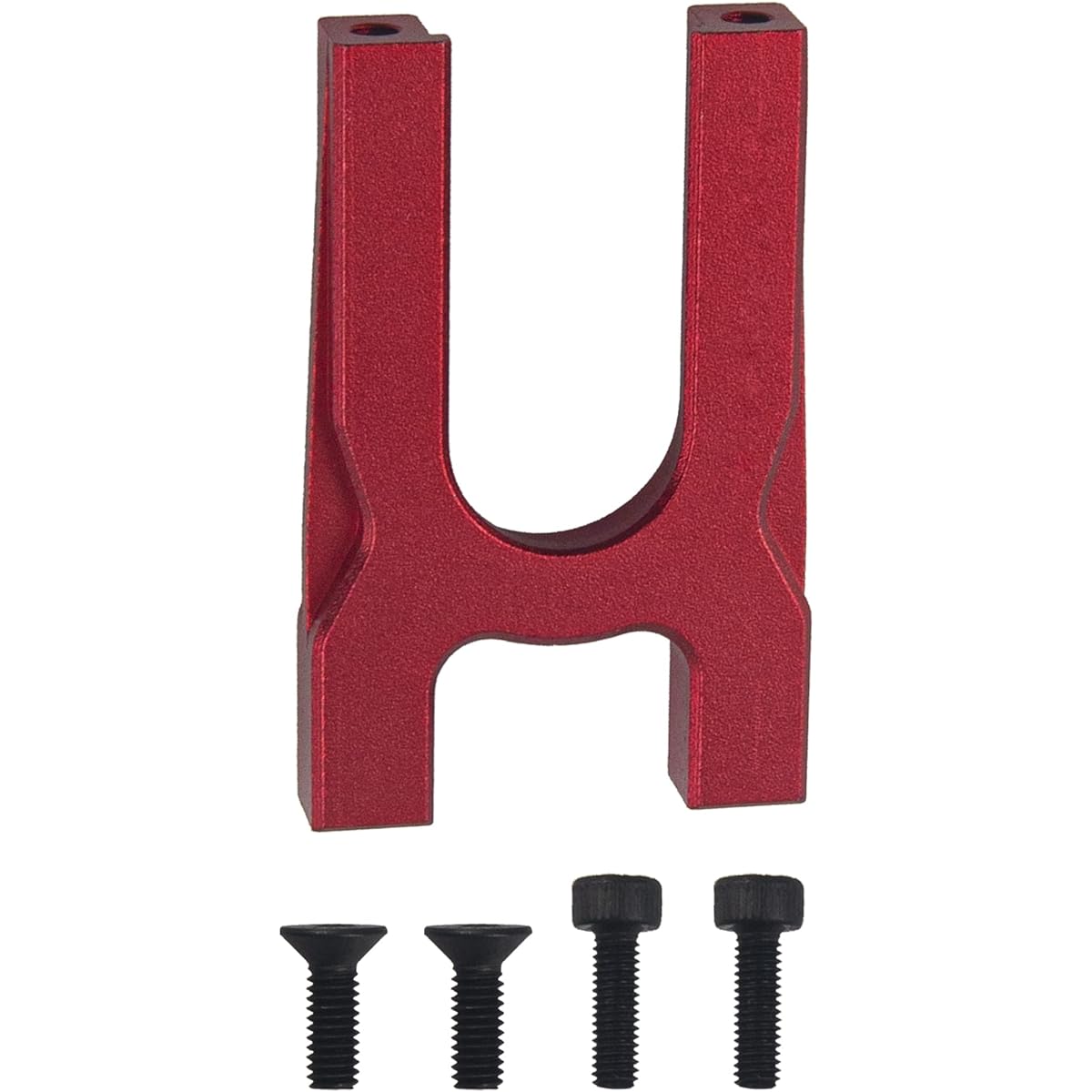 ShareGoo Aluminum Center Differential Mount Front Fixed Frame 1/8 Arrma Kraton Notorious Outcast Talion BLX 1/7 Arrma Infrection Limitless Roller Mojave RC Car (Red)