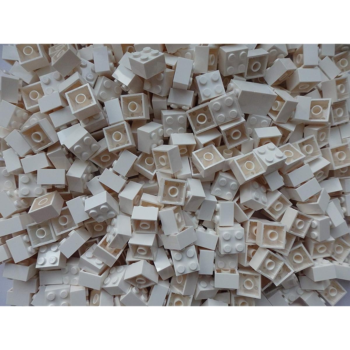 LEGO Brick: White 2x2 Parts 3003 (X 50)