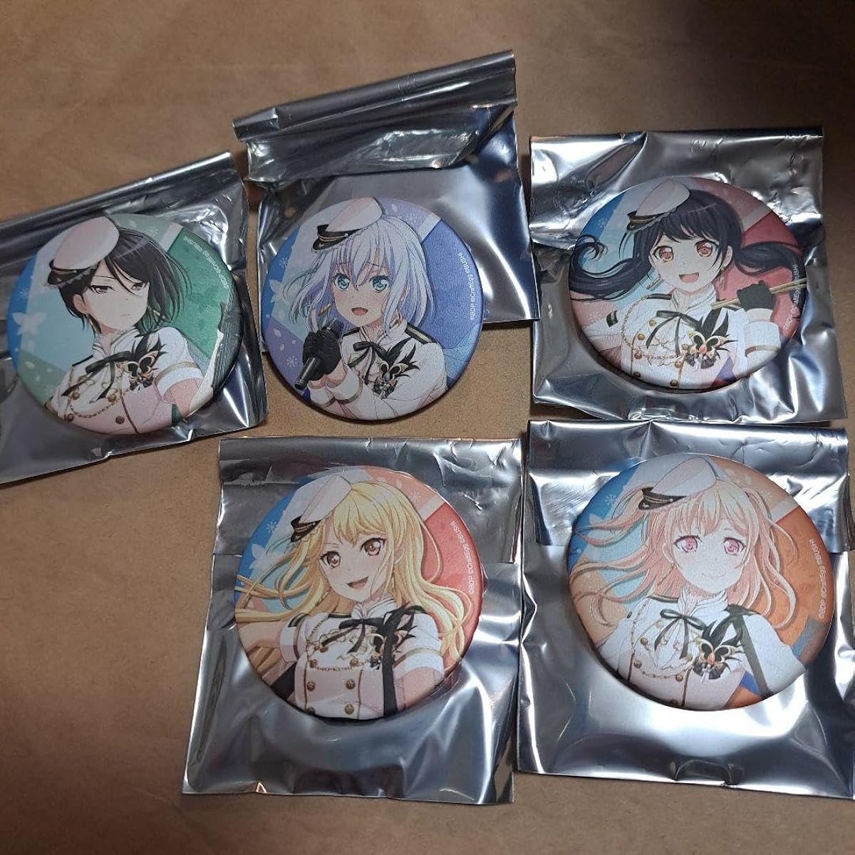 BanG Dream! 8th LIVE Can Badge Morfonica Monica Set