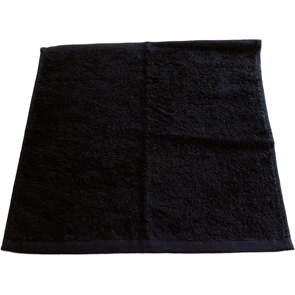 Luxury Hand Towel 120 Momme (Black) Set of 60 [Commercial Towel] [Commercial Hand Towel] [Professional Towel] [Commercial Towel] (Black, Black)