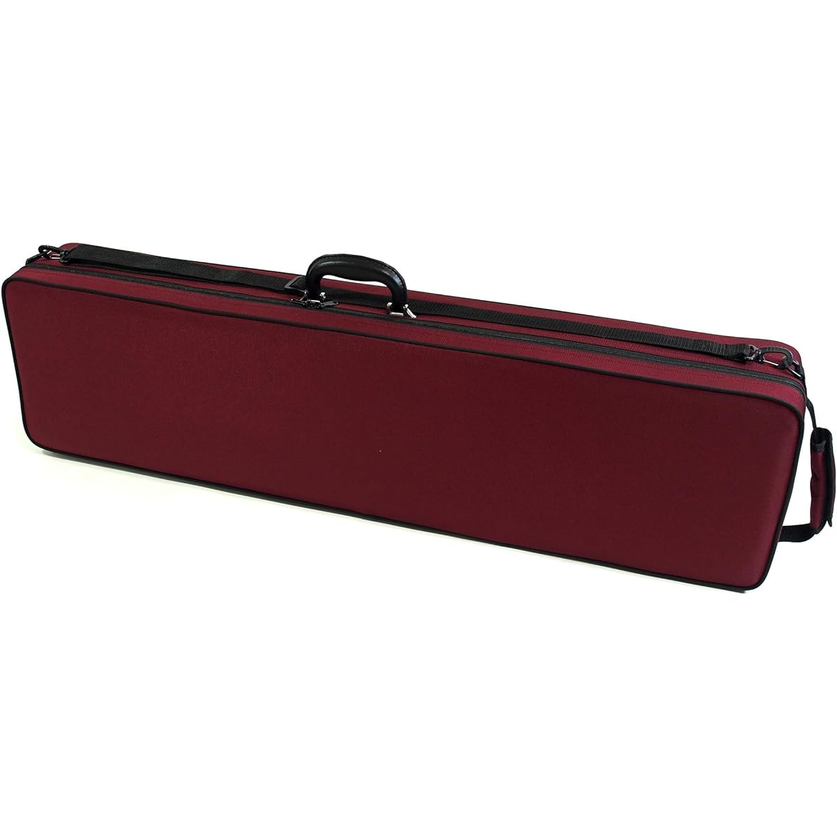 Shamisen Kameya (red color) Lightweight water-repellent fabric long bag for shamisen with shoulder strap (for Tsugaru shamisen)
