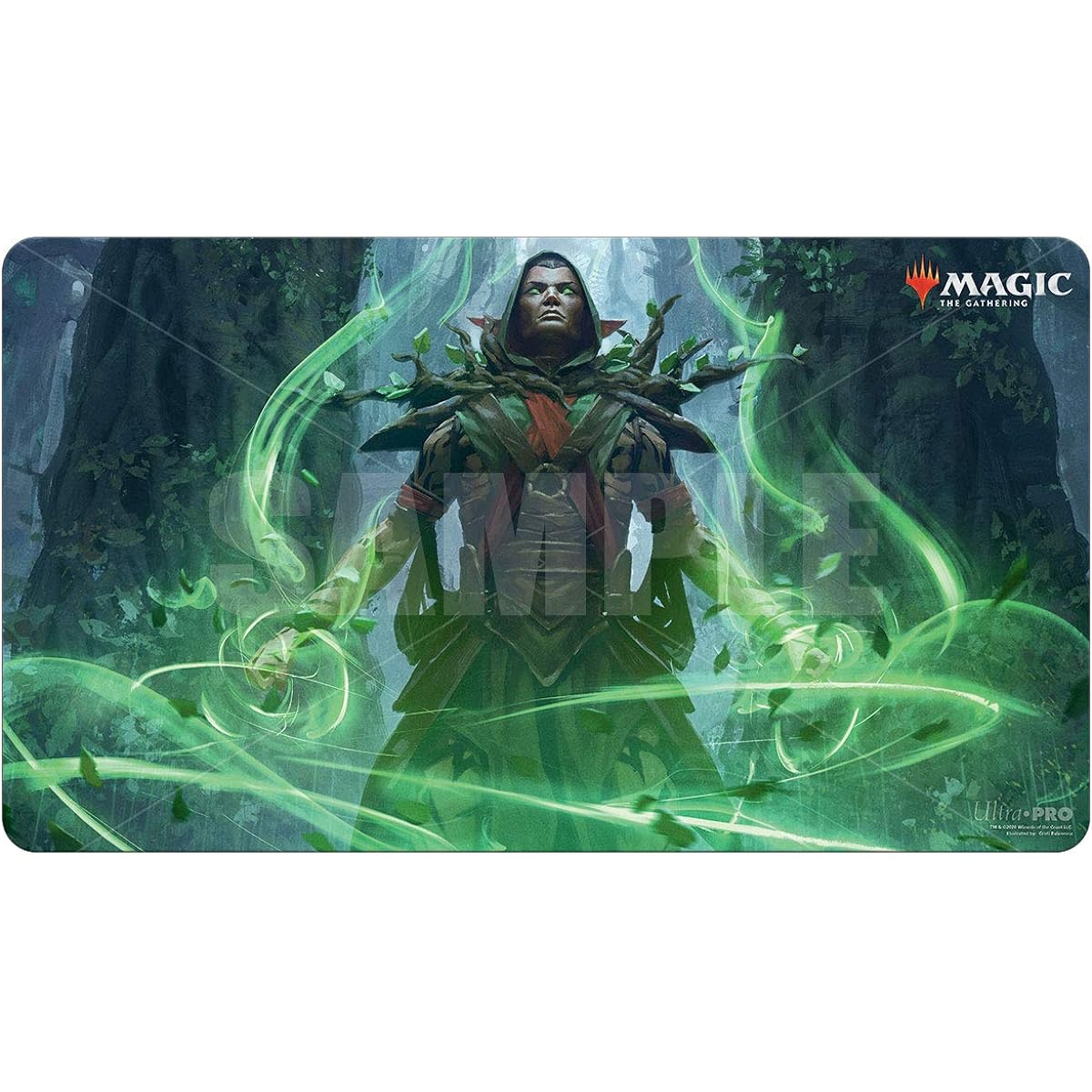 M21 Llanowar Visionary Playmat Magic: The Gathering