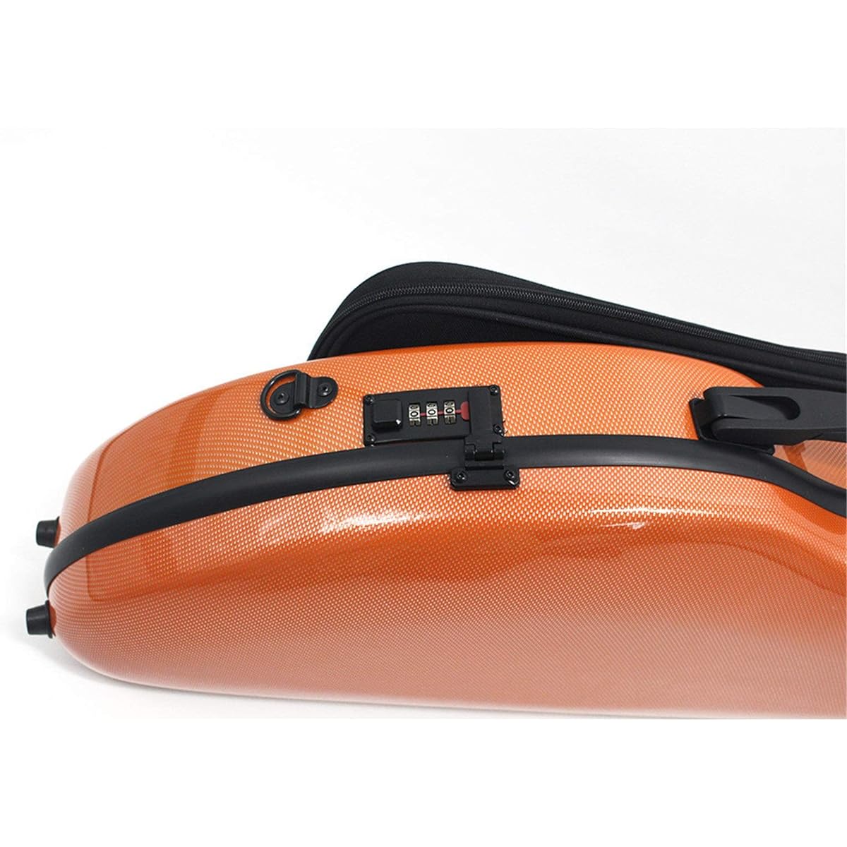 Violin Case Full Size 4/4 Luxury Violin Hard Case Violin Hard Case Weed Accessory Compartment Lightweight Portable