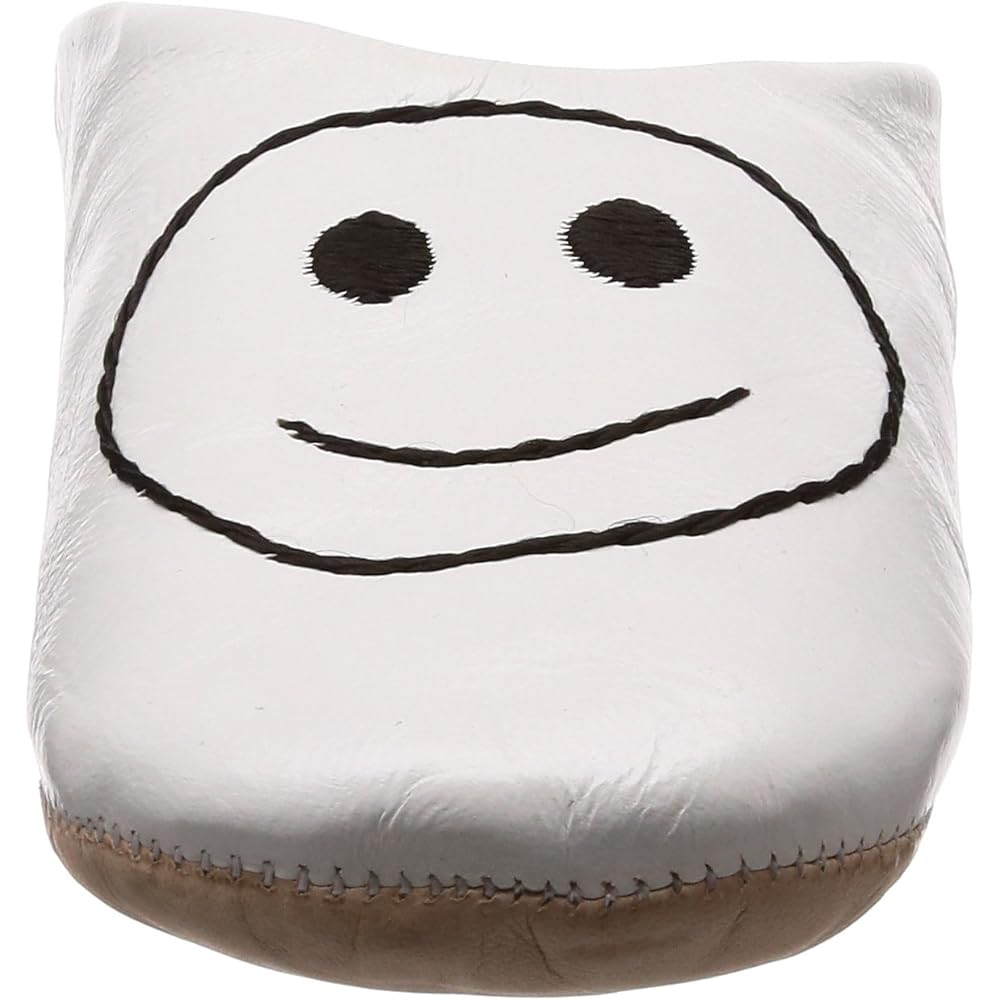 [Fatima Morocco] Men's Smile Embroidery Babouche MFM004