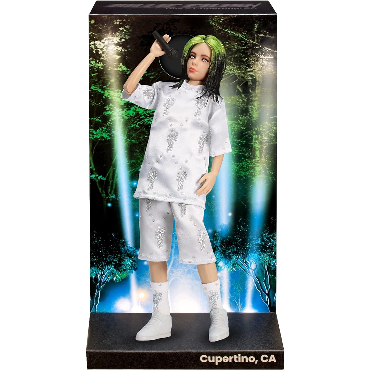 Billie Eilish Live Cupertino CA Fashion Doll White