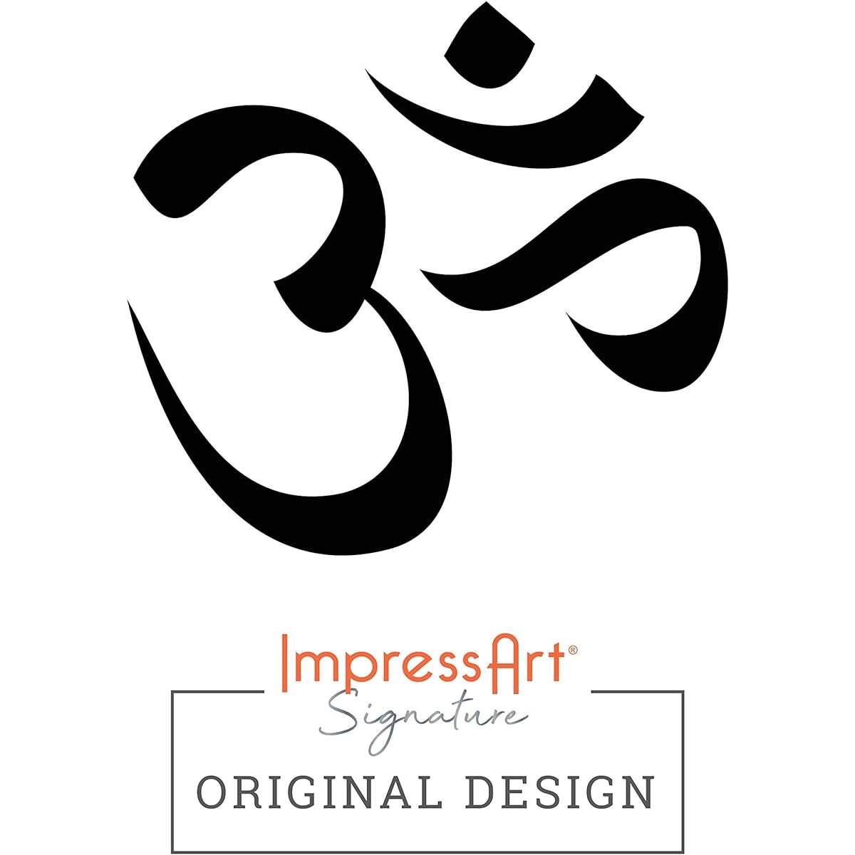 ImpressArt - Om Signature Metal Design Stamp 6mm