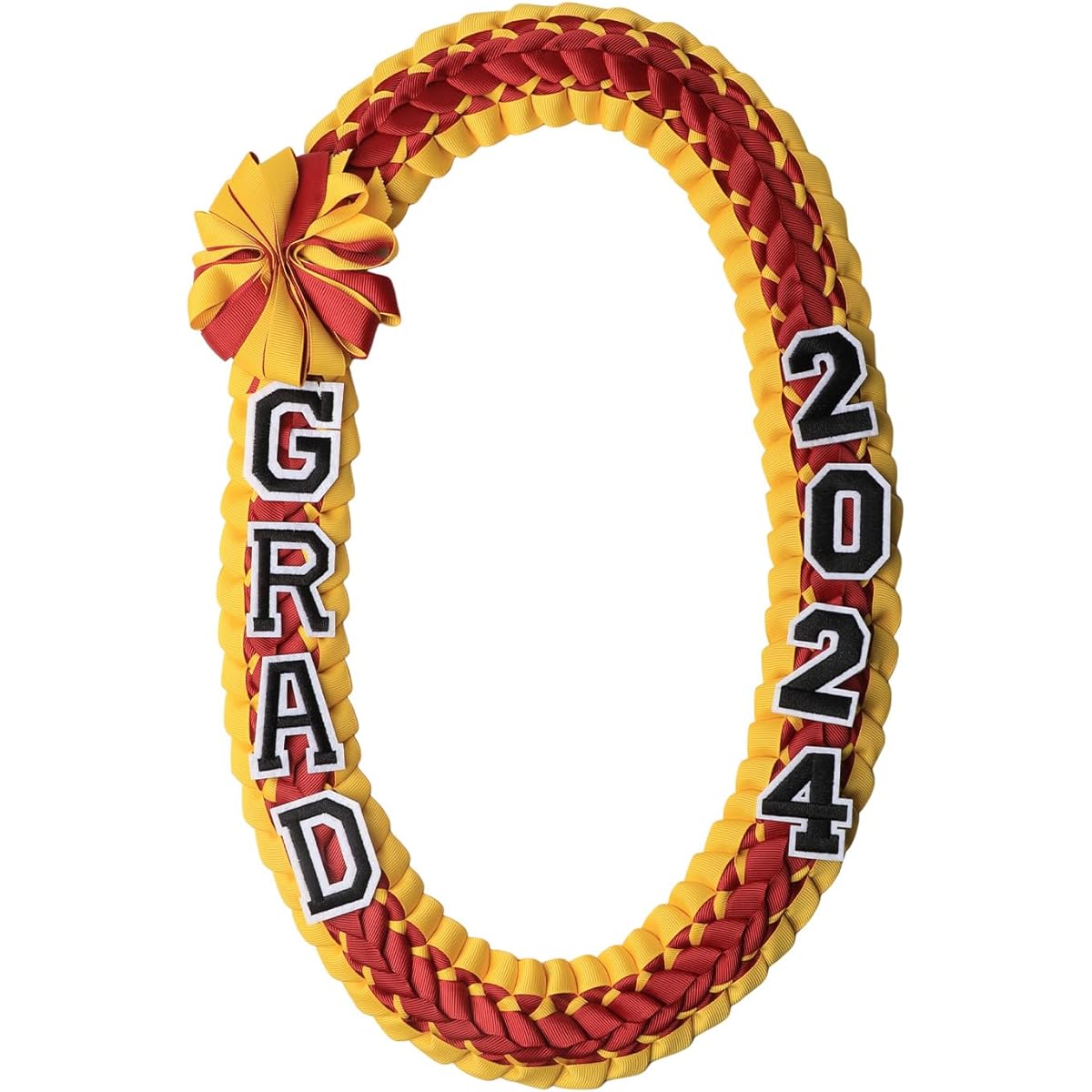 TFTAFAN Graduation Leis Grad 2024 Money Lei Graduation Lei Graduation Necklace Braided Necklace High School College Graduation DIY Decoration Party Supplies