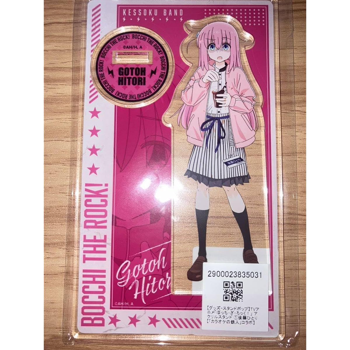 Goto Hitori Bocchizarock! Acrylic stand Karaoke no Tetsujin collaboration Bozaro Goto Hitori Kita Ikuyo Ijichi Nika Yamada Ryo