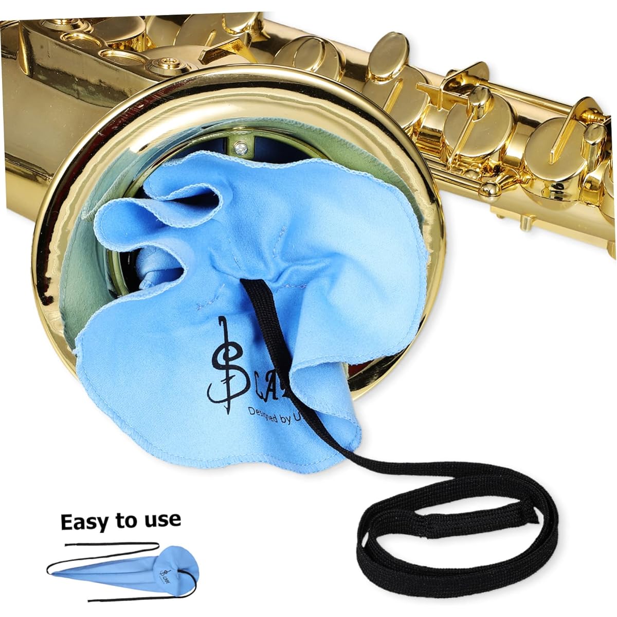 Vaguelly 5pcs Screening Screener Pads Sleed Clips Scare Brush Scare Kit Baritone Cleaning Kit Clarinet Care Kit