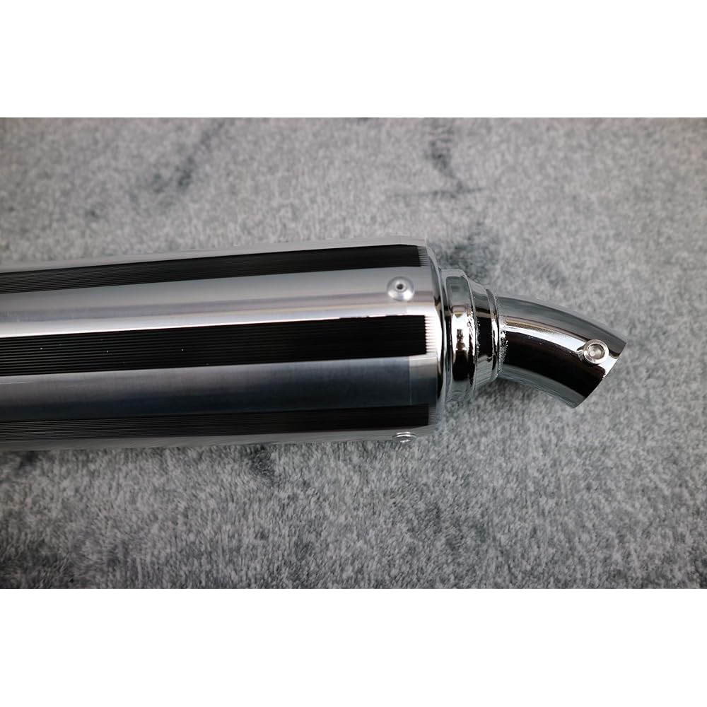 General purpose F type silencer for 50-50.8π plating/muffler outer slip-on bike silencer