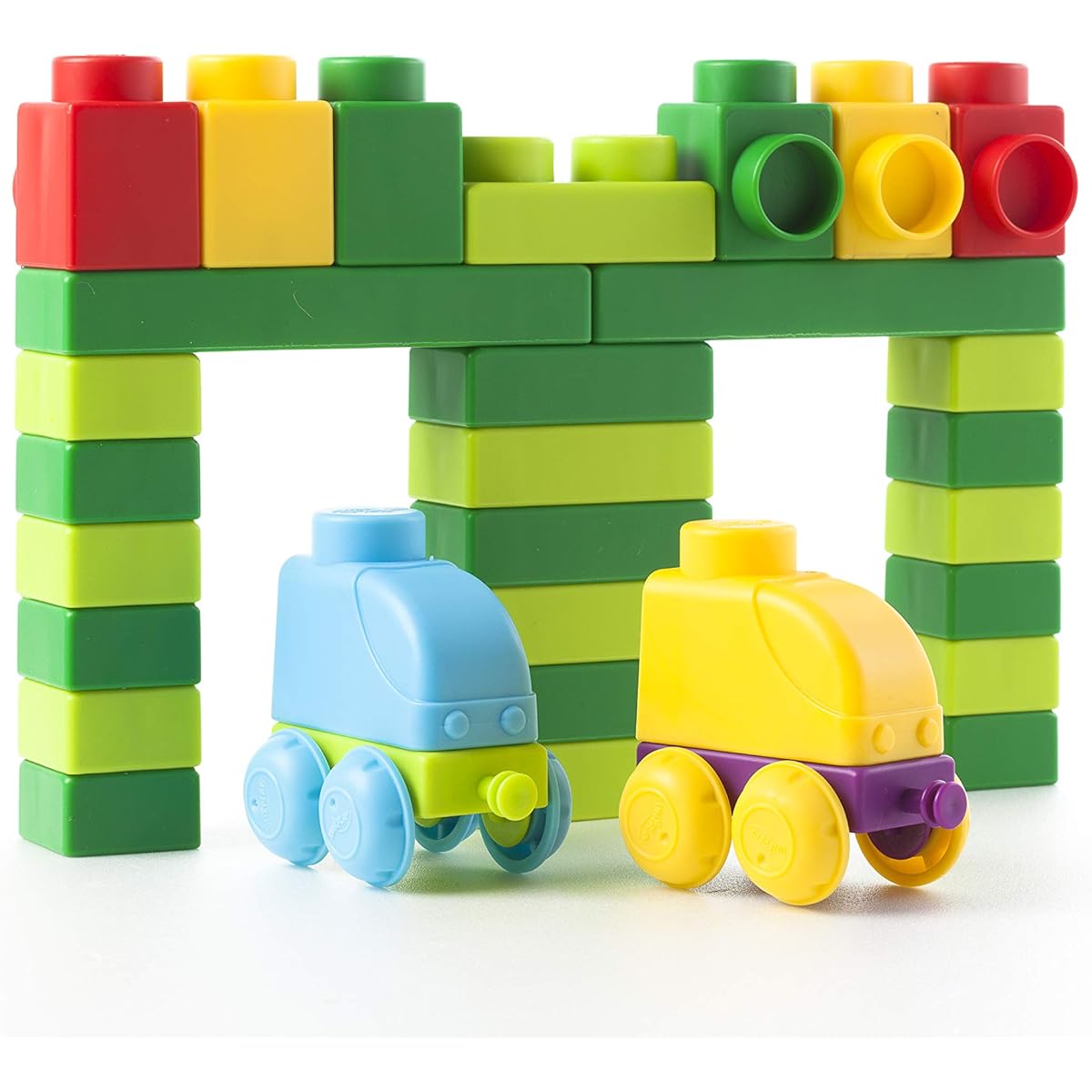 UNiPLAY Traffic Series - Soft Building Blocks - Games & Toys for Toddlers - Cars (Racing Car Set)