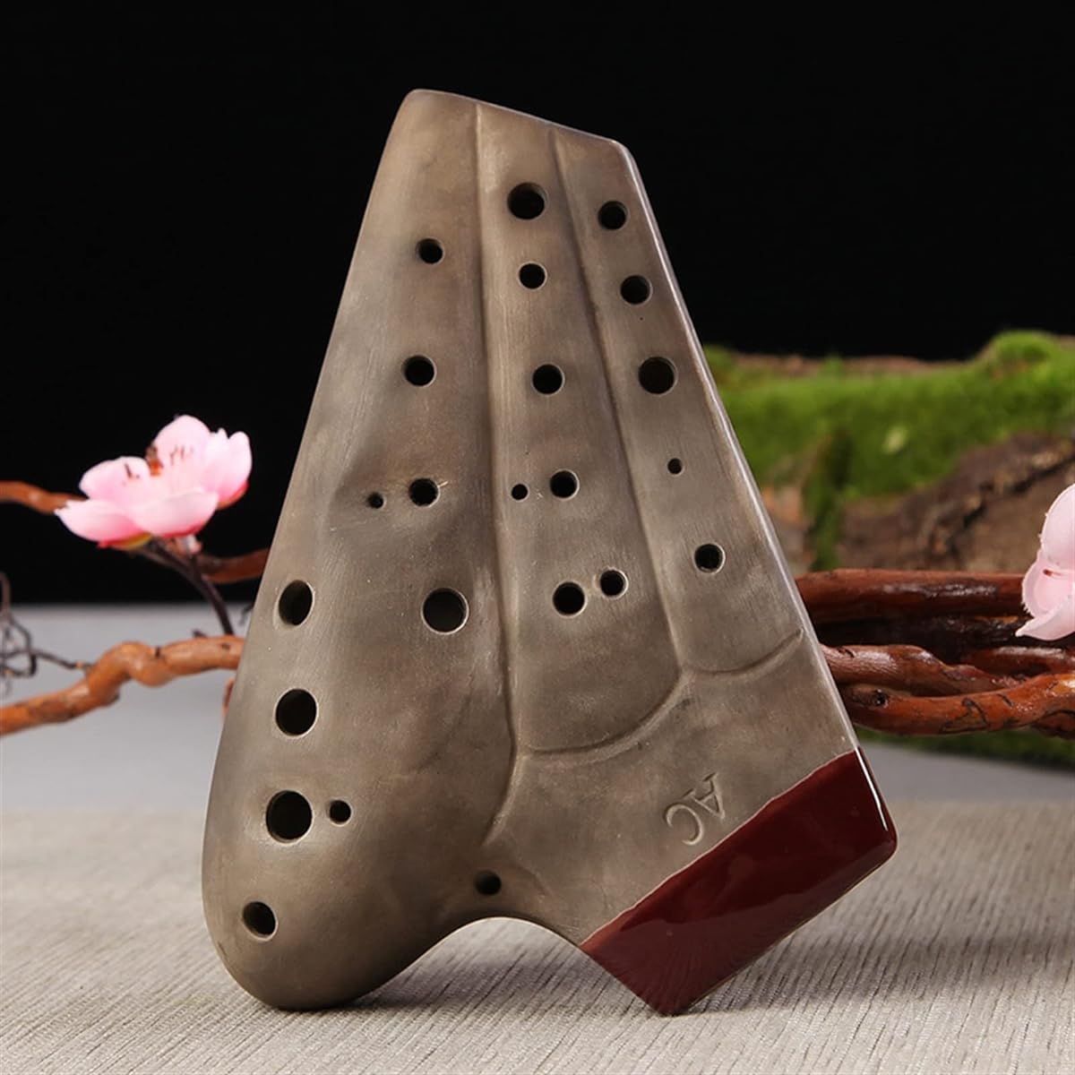 3 Tubes Alto C Tone Flat Ocarina Multi-Tube Ocarina Musical Instrument Playing Professional Ocarina Ocarina Musical Instrument