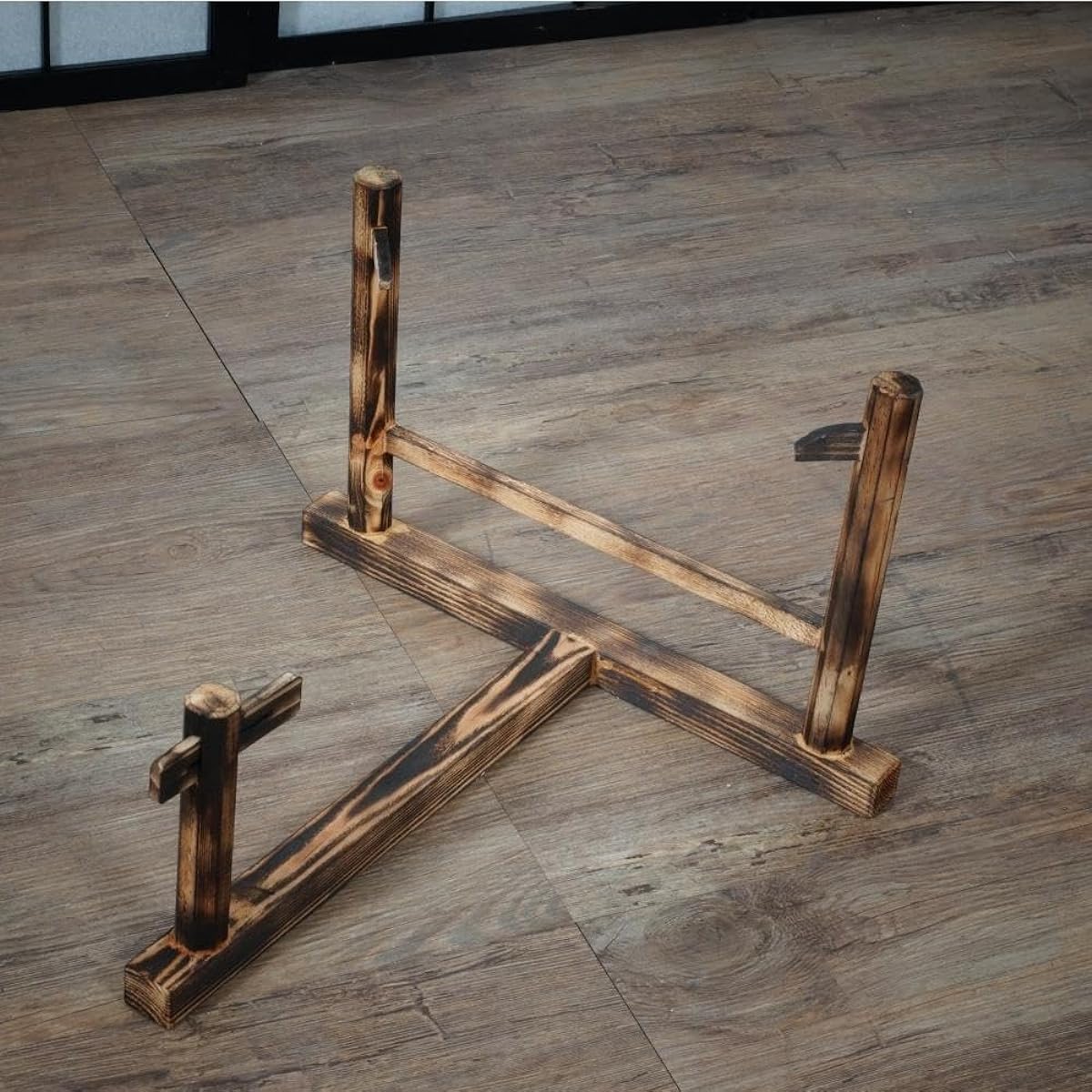 Storehouse-fresh Shime-daiko cowhide Japanese drum drumstick stand beginner's set