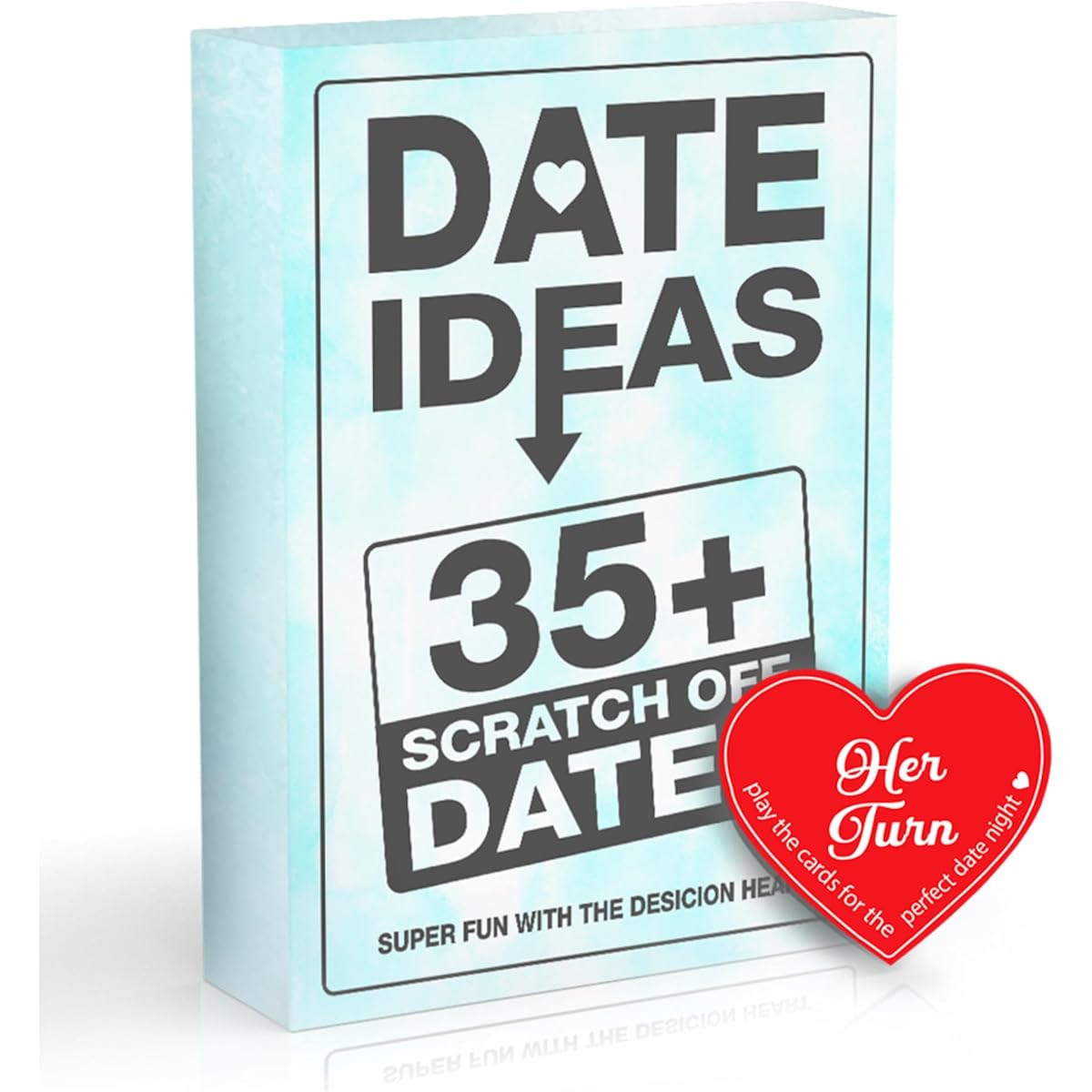 Romantic Couple Gifts Scratch Off Couples Game for Date Night, Card Games for Couples - Date Night Ideas: Boyfriend Girlfriend Her Him Newlywed Wife Husband Valentine's Day Gifts