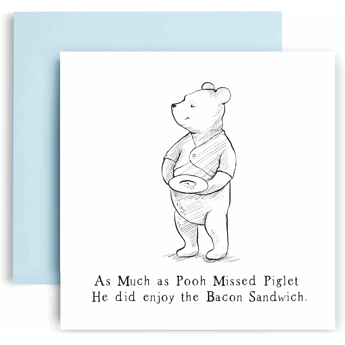 Huxters Birthday Cards for Men - Funny Bacon Sandwich Birthday Cards for Dad and Son - Birthday Card for Her Friend - Gifts for Women Funny Birthday Cards - Beautiful Illustration Artwork