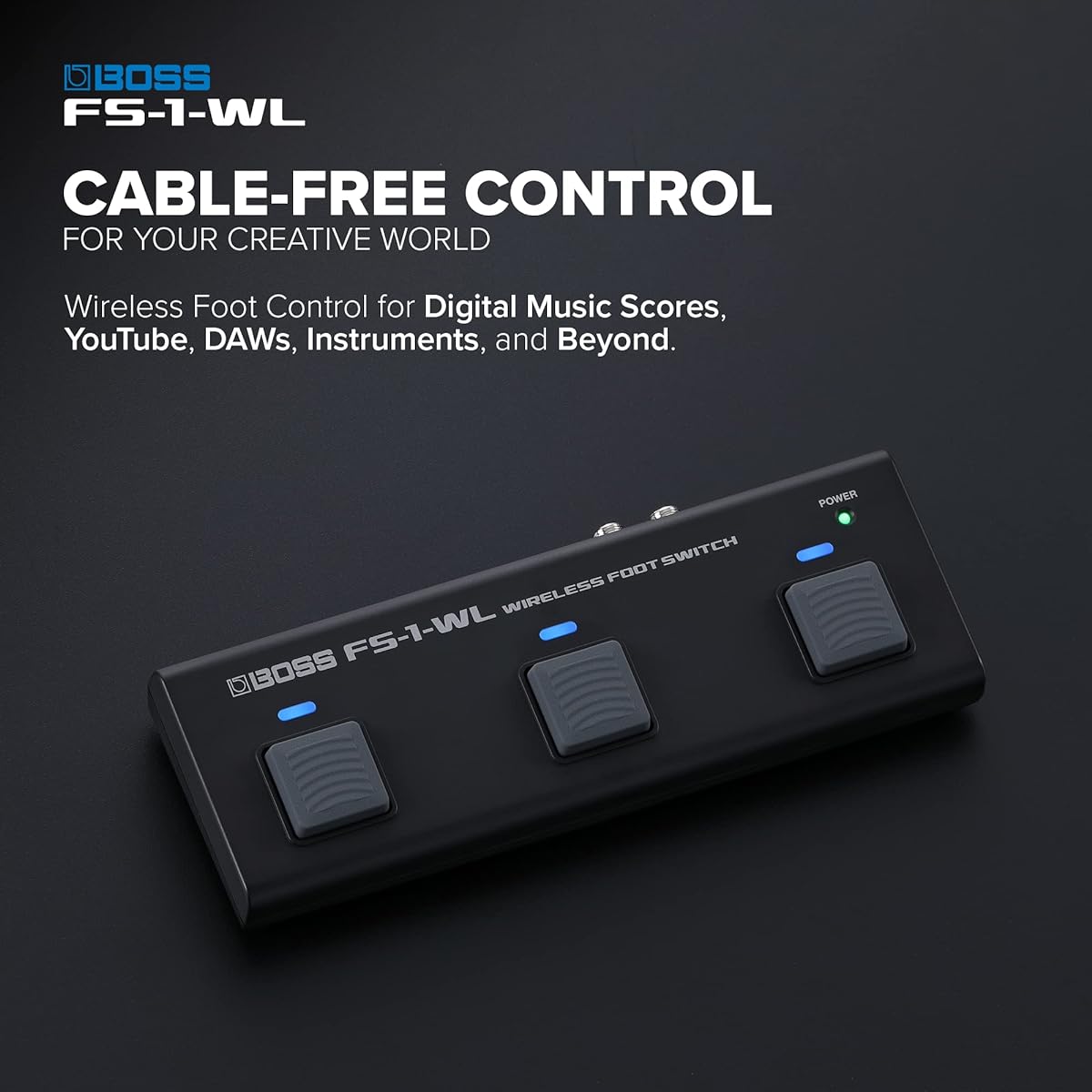 BOSS Roland Wireless Foot switch Roland FS-1-WL