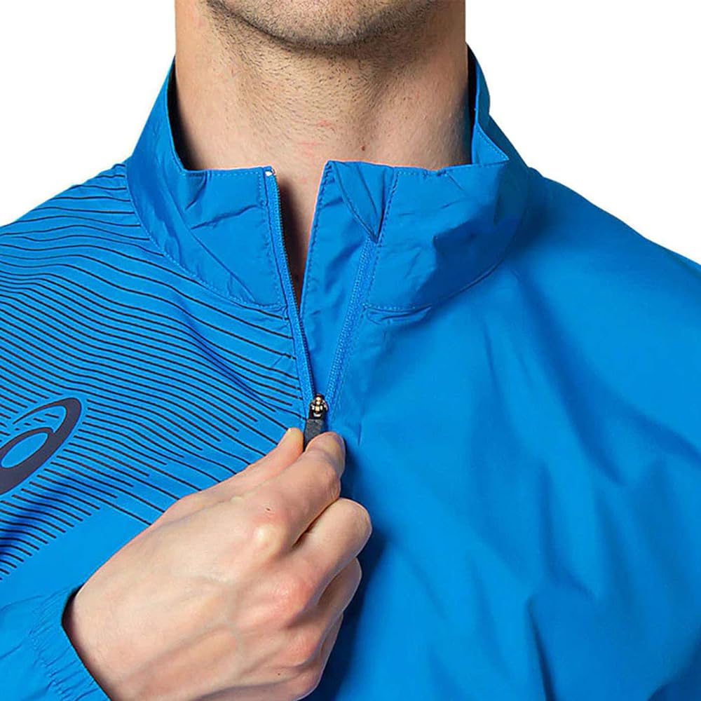 [ASICS] Soccer Wear Half Zip Piste Jacket 2101A100 Men's