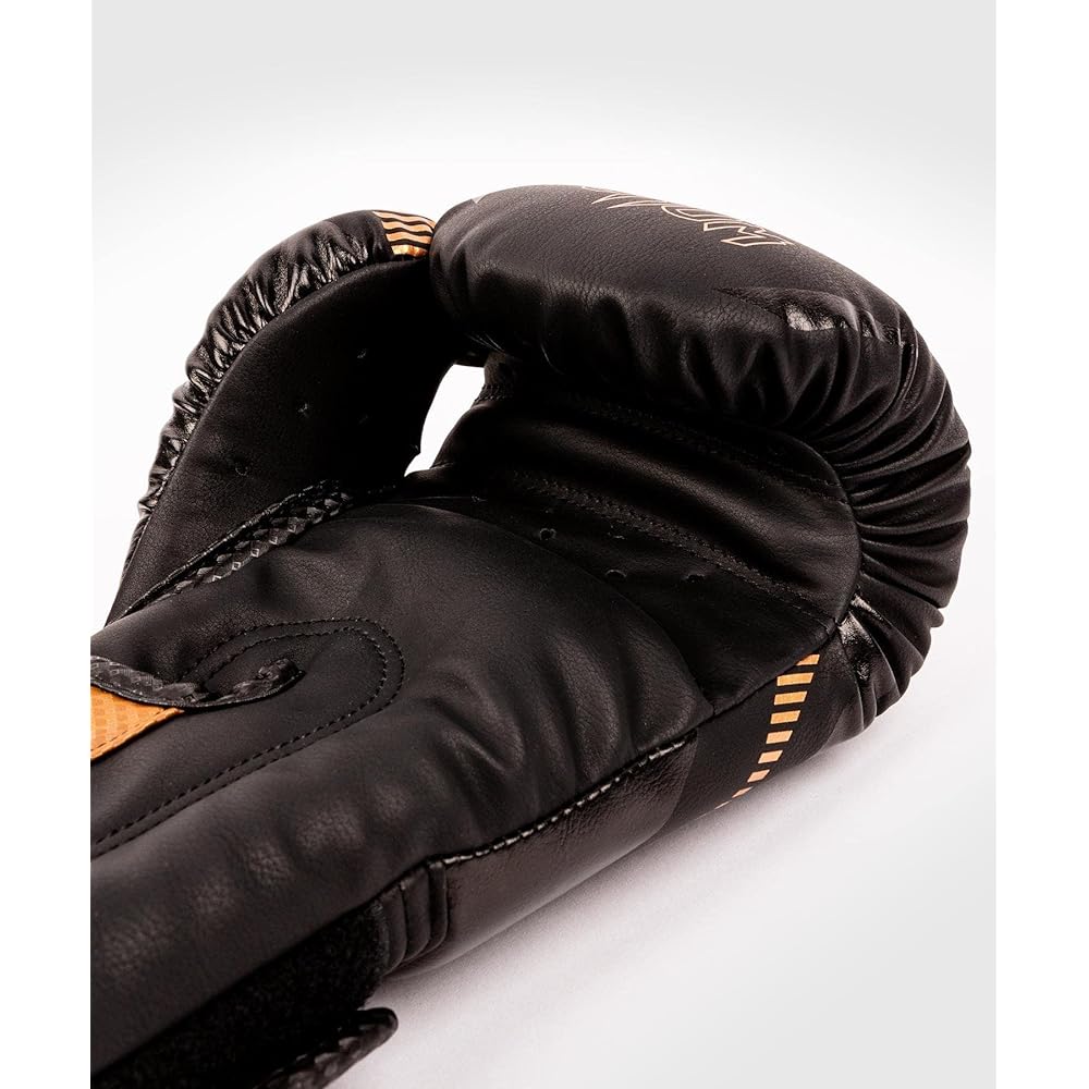 VENUM Boxing Gloves IMPACT BOXING GLOVES (Black x Bronze) //Sparring Gloves Boxing Kickboxing Boxercise Fitness VENUM-03284-137