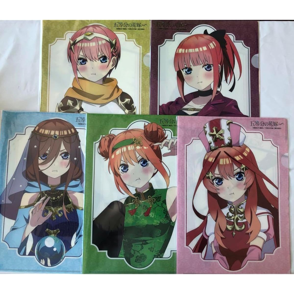 The Quintessential Quintuplets Gotoyome Karaoke no Tetsujin Karaoke Tetsu Clear File Hero Complete P92V3U1L