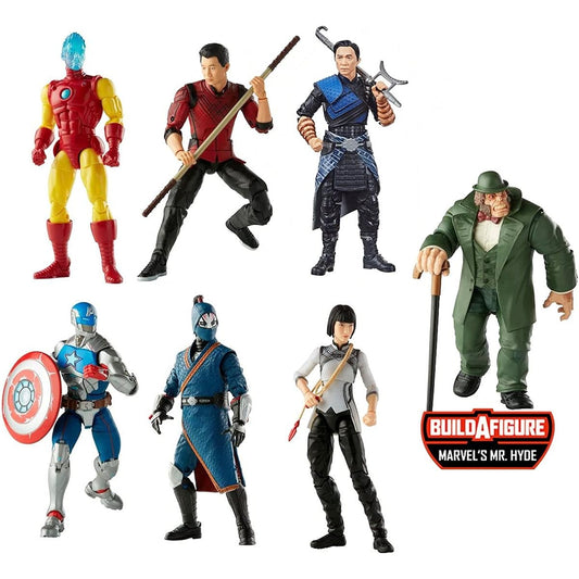Hasbro Marvel Legends Shang-Chi Series Wave - 6-inch Action Figure Set (Mr. Hyde BAF)