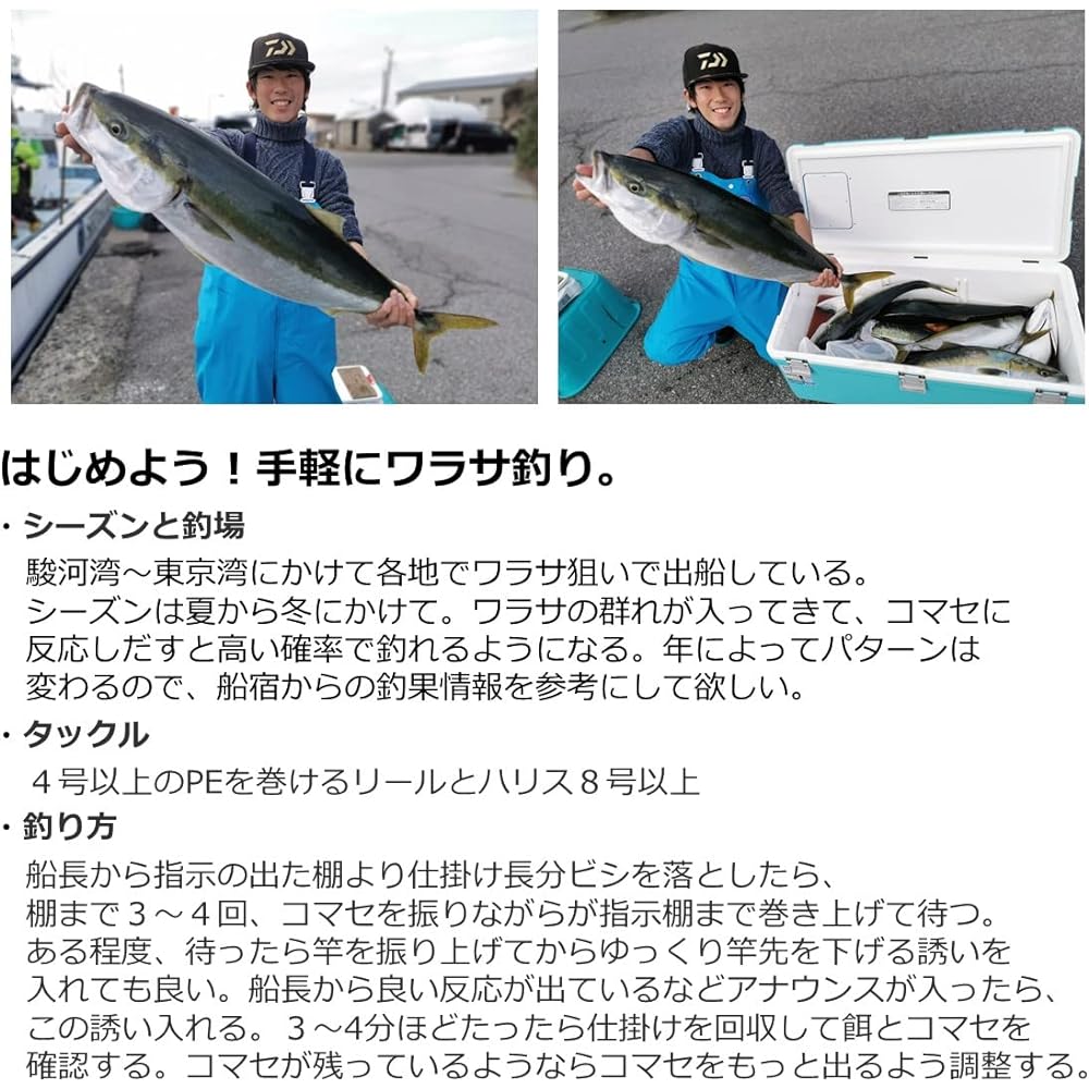 DAIWA Boat Rod Warasa X 240 Black