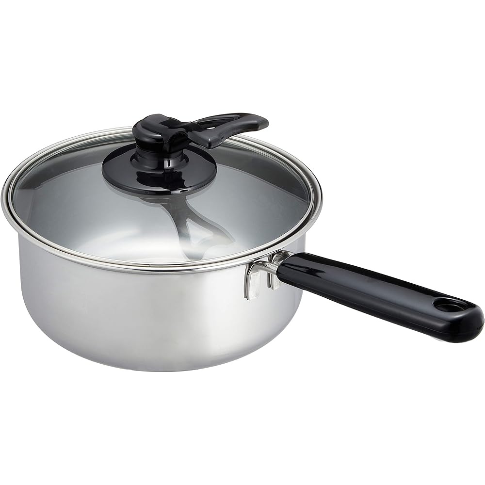 Wahei Freize Pot Set, Stainless Steel, 3-Piece Set, IH Compatible, Steezy MA-9677
