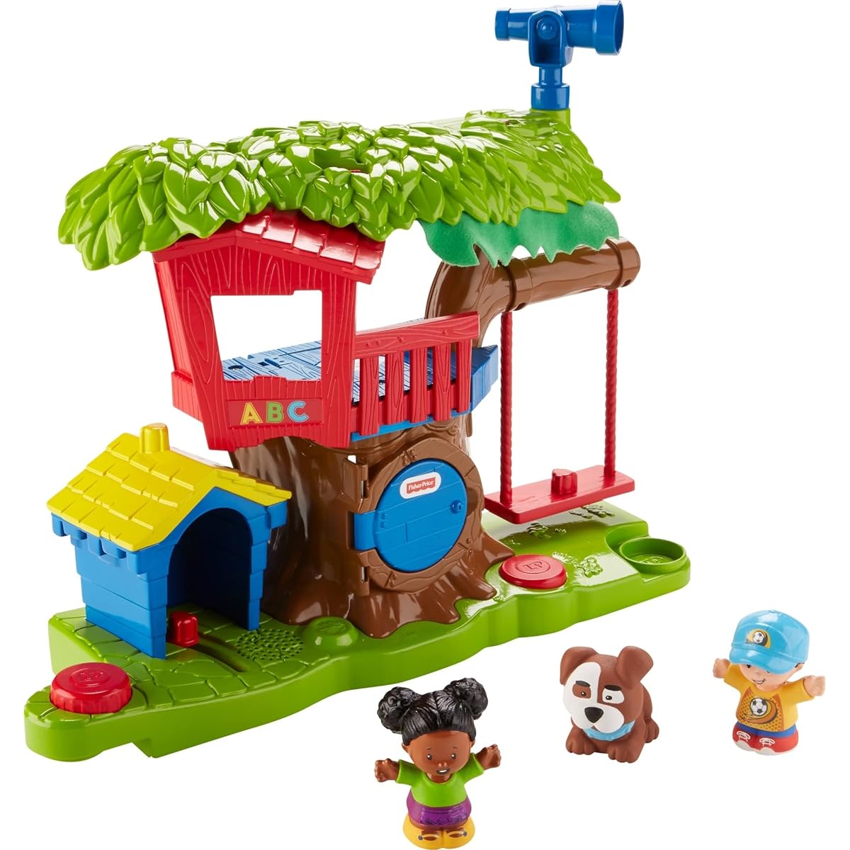 Fisher-Price Little People Swing & Shared Treehouse Playset