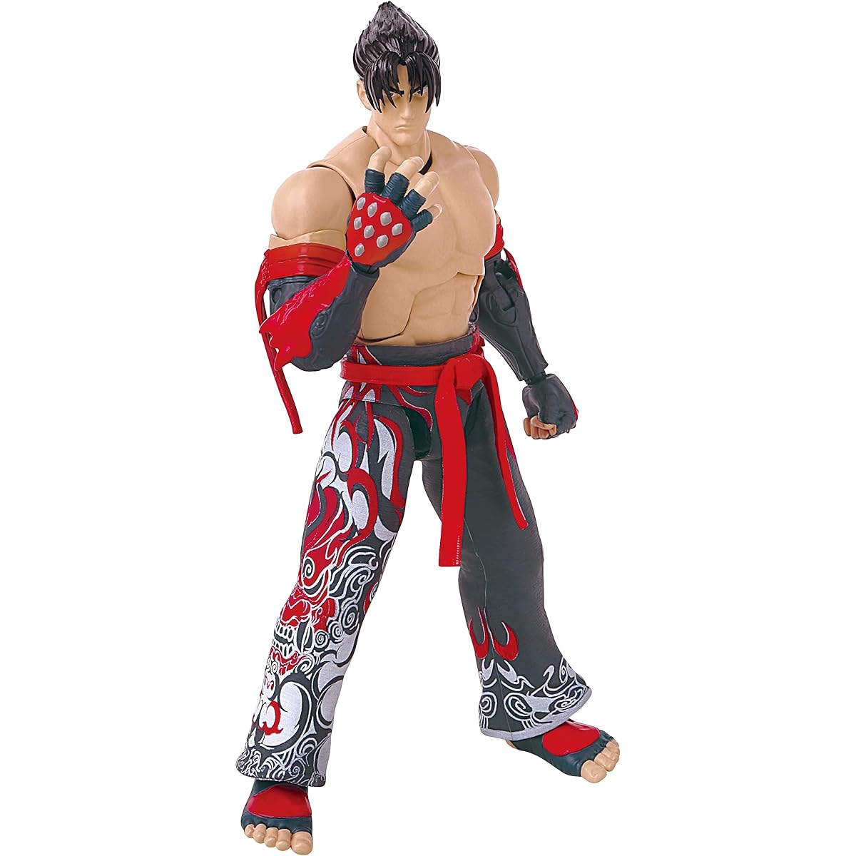 BANDAI Game Dimensions Tekken Jin Kazama Action Figure | 17cm Jin Kazama Figure with 17 joints and accessories based on the Tekken video game | Action Figure Girls Boys Toys