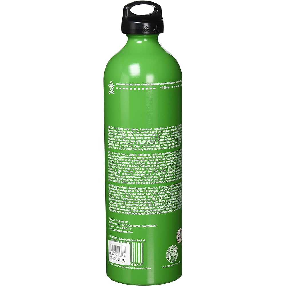 OPTIMUS Fuel Bottle Child Safe Fuel Bottle XL 1300ml 11025