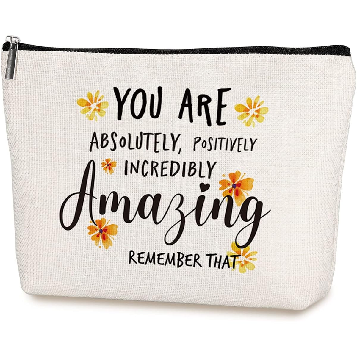 Inspirational Gifts for Women - Encouragement Gifts for Colleagues Friend Family - Motivational Birthday Graduation Cosmetics Makeup Bag Gift for Best Friend