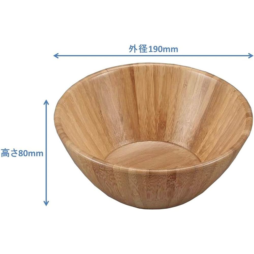CAPTAIN STAG Bamboo Tableware Tableware Bowl TAKE-WARE UP-2531 / UP-2532 / UP-2533