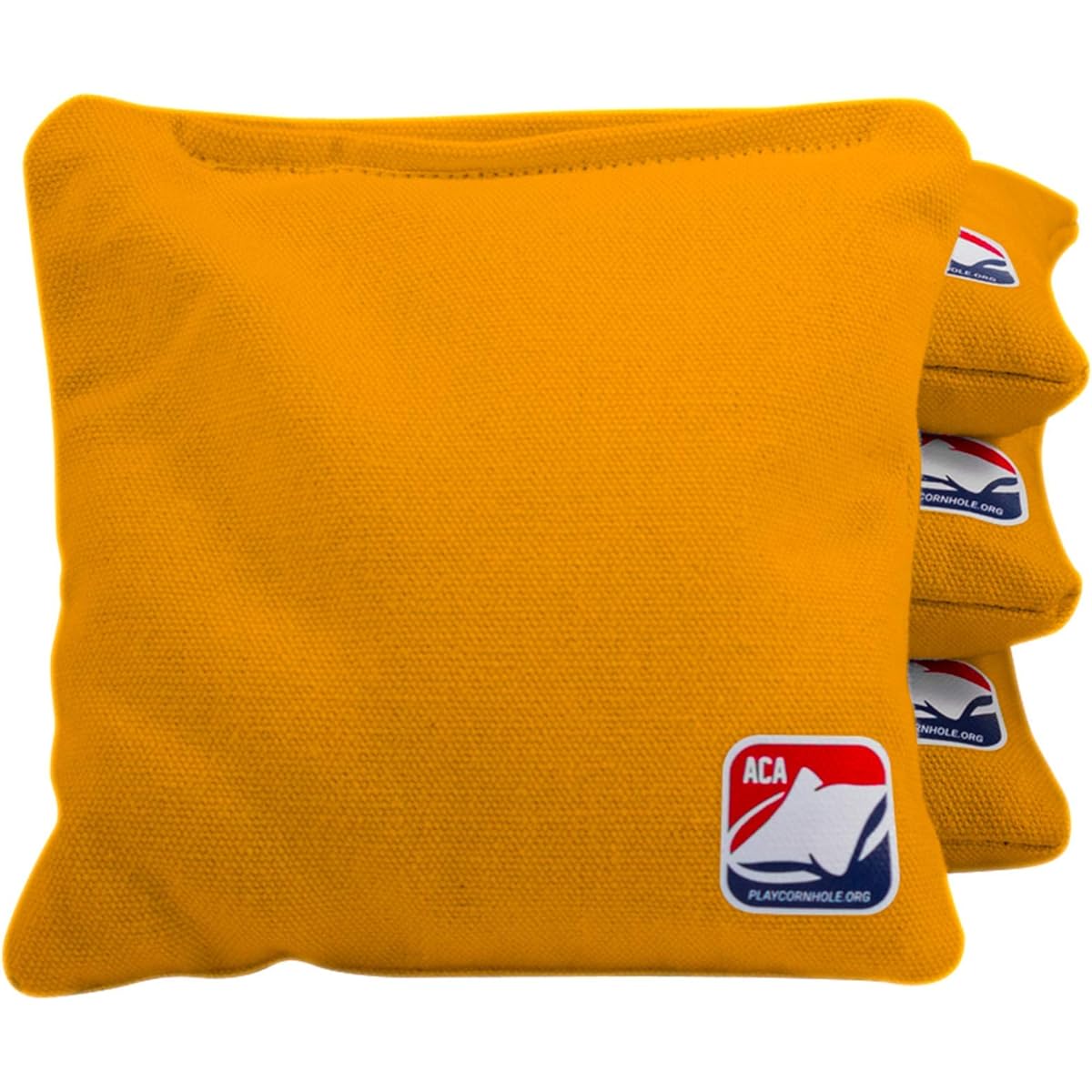 Official American Cornhole Association Weatherproof Cornhole Bag - 6" All-Weather Double Stitched Resin Filled Bean Bag for Cornhole Outdoor Games