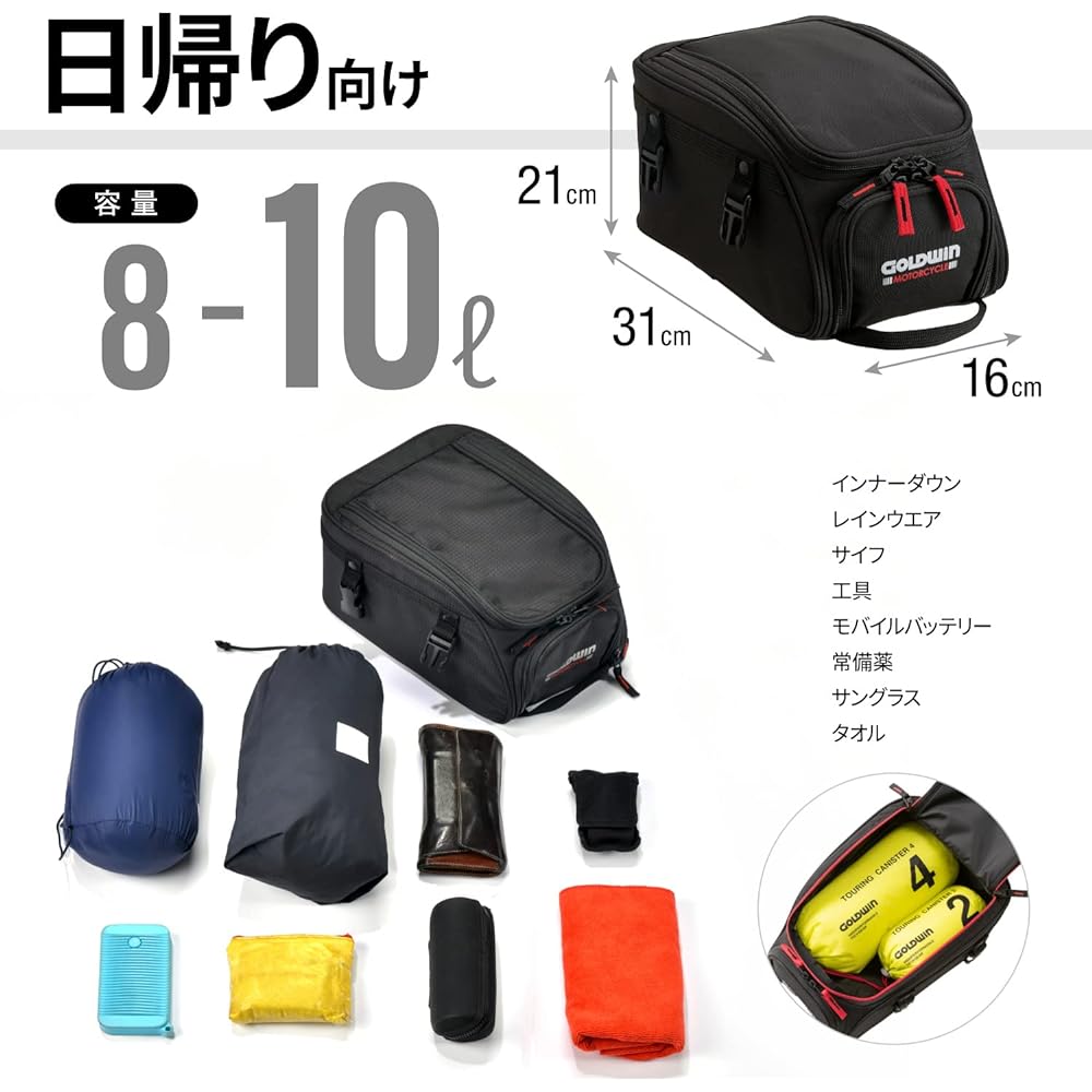 GOLDWIN Seat Bag Bike Bag Unisex