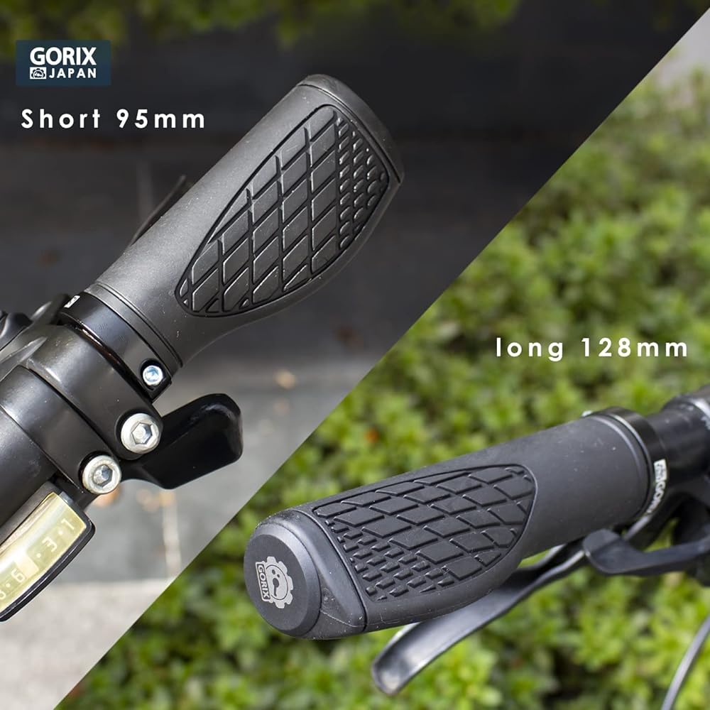 GORIX Bicycle Grip (GX-AGOO) Grip Bicycle Grip Cross Bike, MTB, Mini Velo, etc.