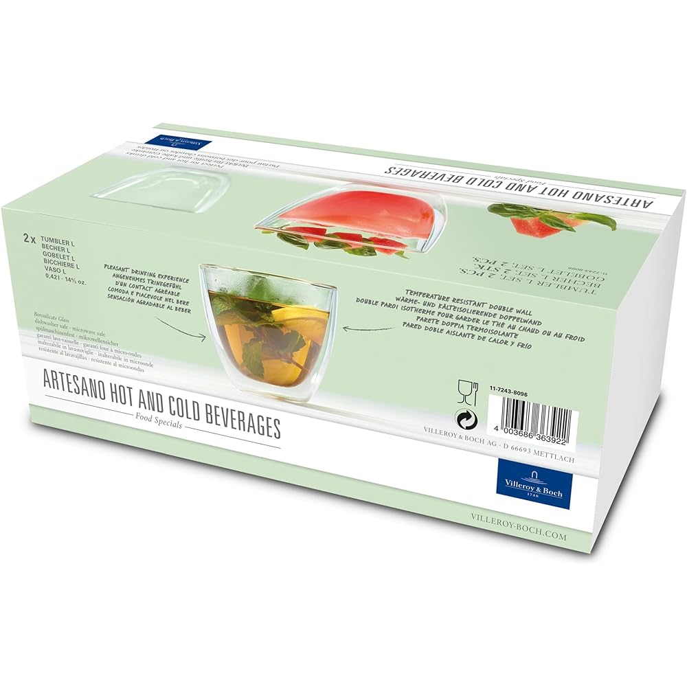 Villeroy&Boch Hot & Cold Beverage Tumbler L Pair Set 1172438096