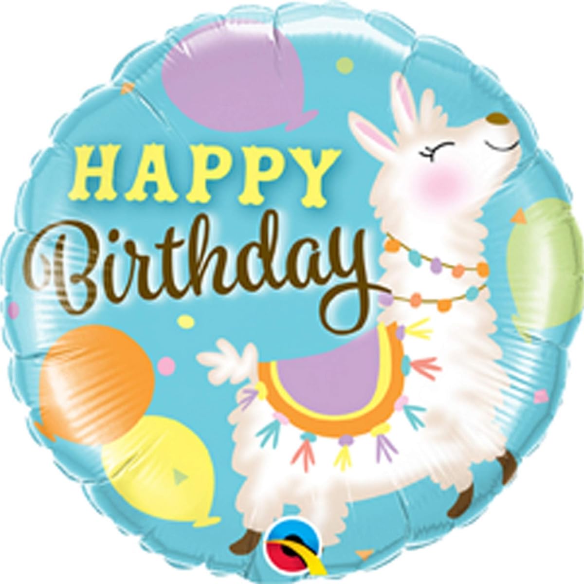 18 INCH BIRTHDAY LLAMA FOIL BALLOON (1)