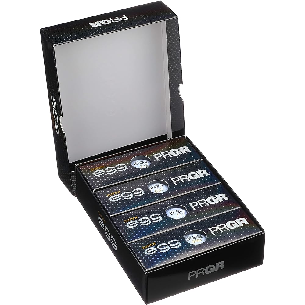 PRGR Golf Ball SUPERegg 19NEW SUPERegg BALL DZ GB1031 Pearl White