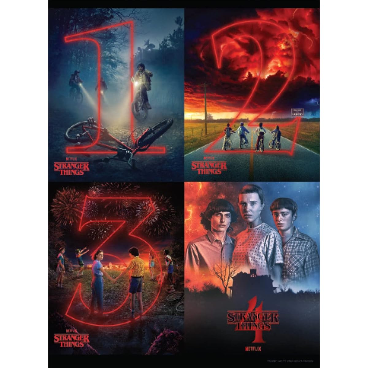 Buffalo Games - Stranger Things Poster Collage - 1000 Piece Jigsaw Puzzle