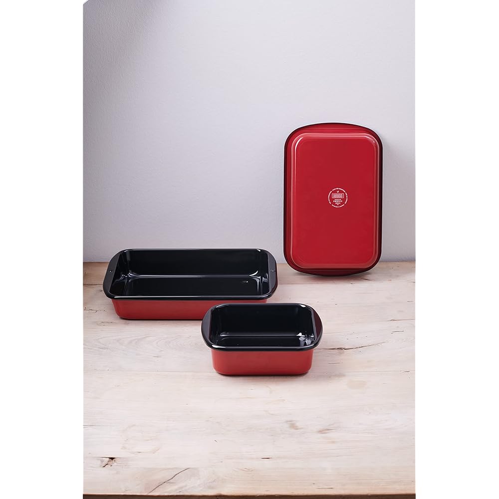 RIESS Tool Set Red 1kg Bratrohrpfanne Mini 22/22cm 0432-020