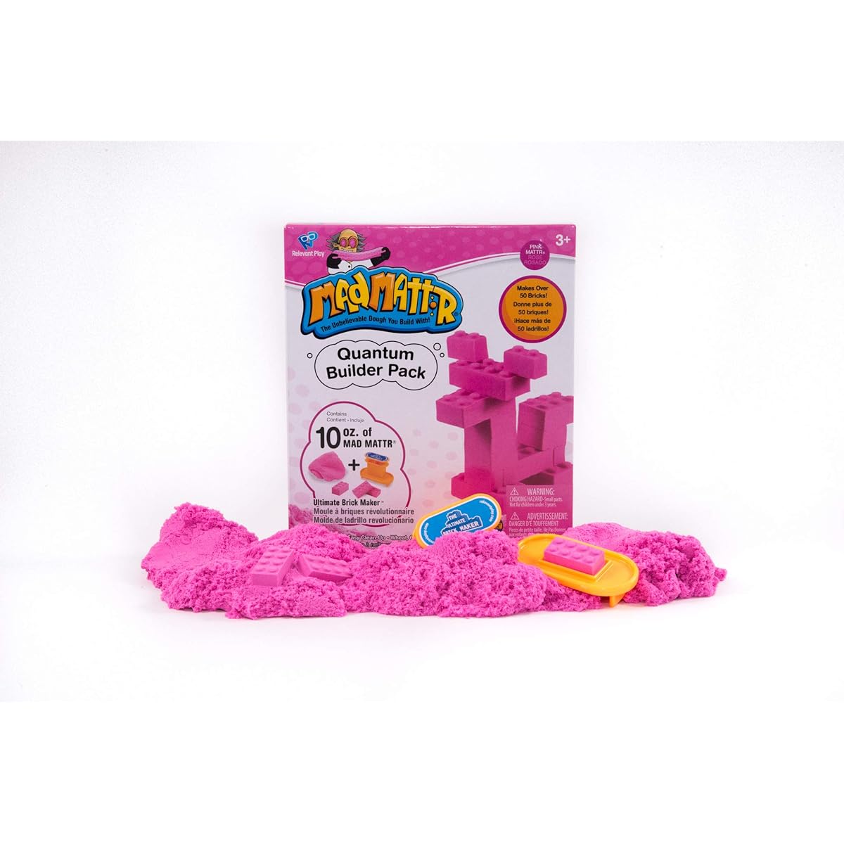 MAD MATTR Quantum Builder Pack Pink 10oz Ultimate Brick Maker