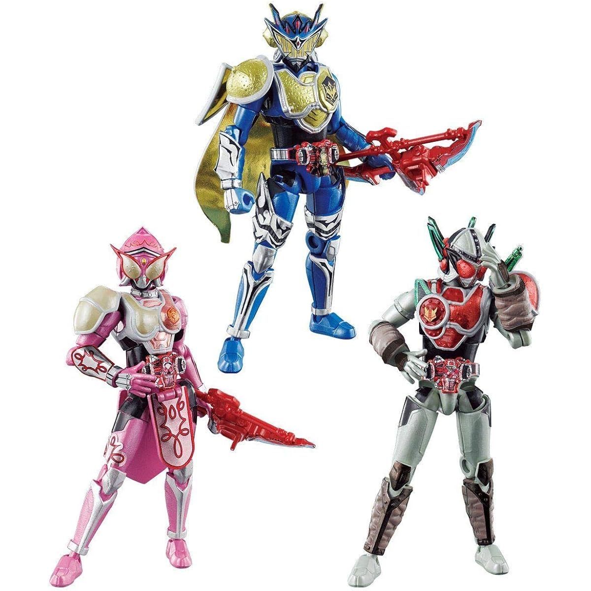 SO-DO CHRONICLE Kamen Rider Gaim Genesis Rider Set Duke Lemon Energy Arms Sigurd Cherry Energy Arms Marika Peach Energy Arms 3-piece set