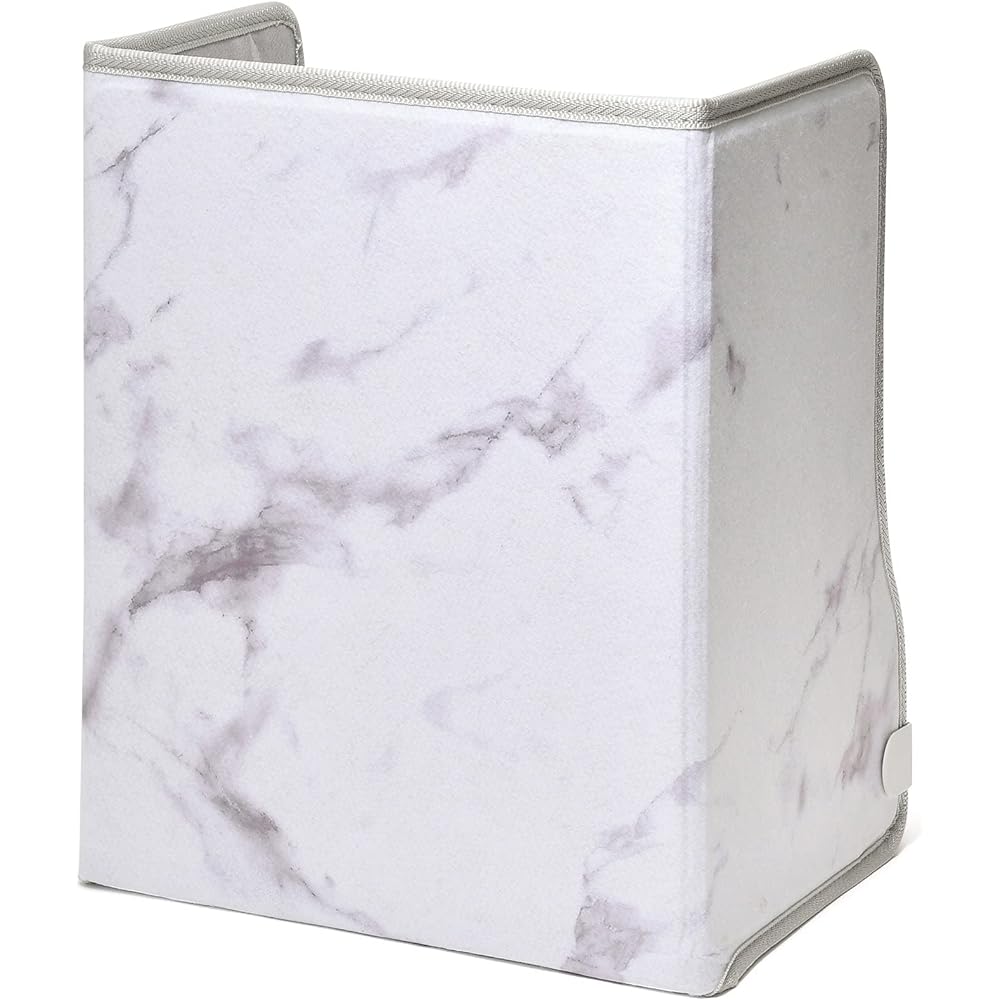 Francfranc Panel Heater Marble 3 Level Adjustment No Wind No Sound No Drying Underfoot Foldable Storage Compact