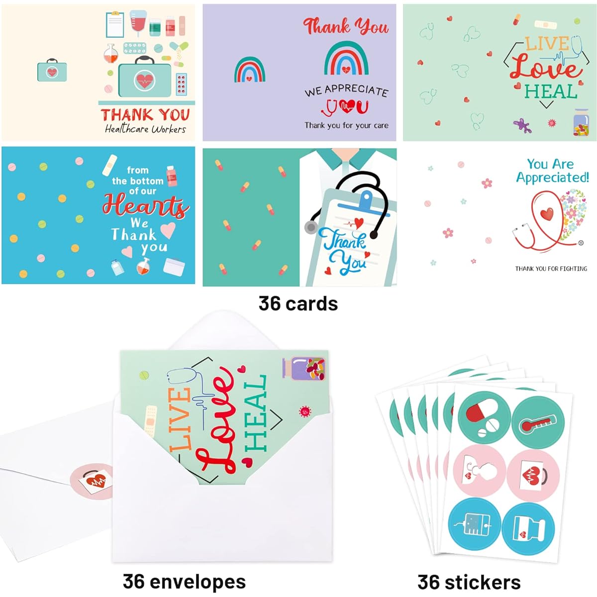 Medical workers thank you card medical appreciation card nurse medical nurse graduation card