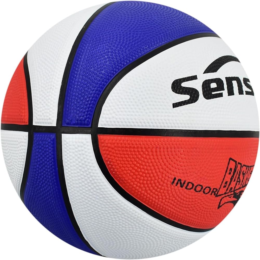 Senston Basketball No. 5, Indoor and Outdoor Basketball, Kids and Teenagers Basketball Competition Training, with Pump