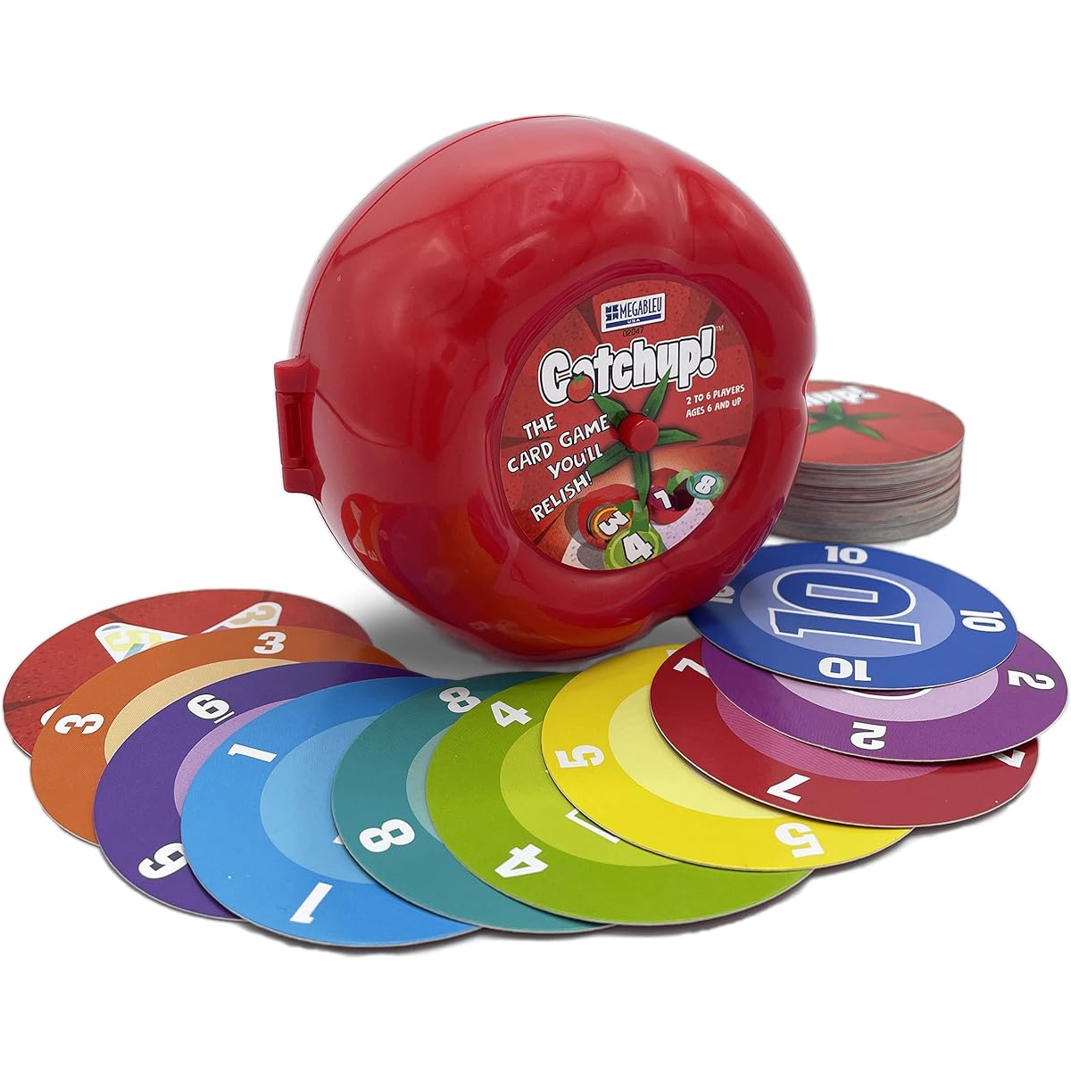 University Games, Catchup! A fast-paced travel card game for 2-6 players. Ages 6 and up.