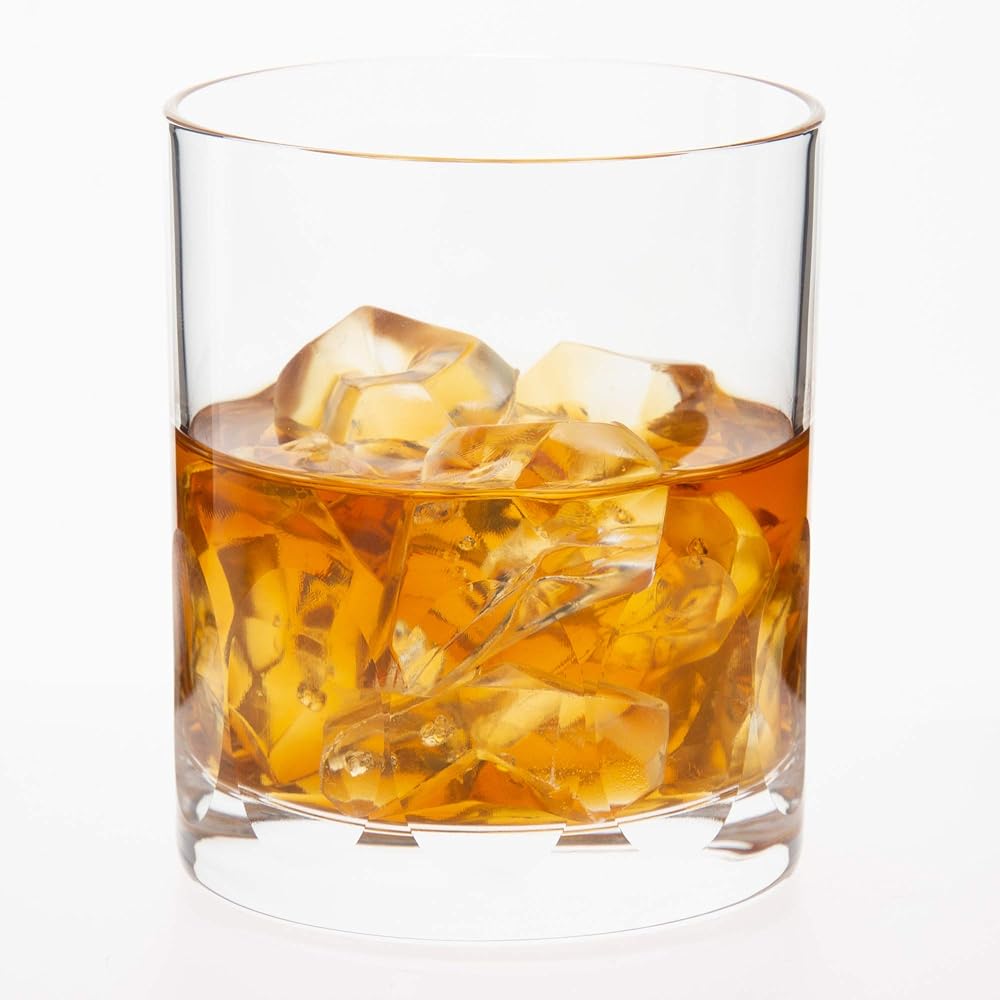 Toyo Sasaki Glass On the Rocks Glass 275ml Laut Made in Japan Dishwasher Safe Unbreakable 07116HS-E102