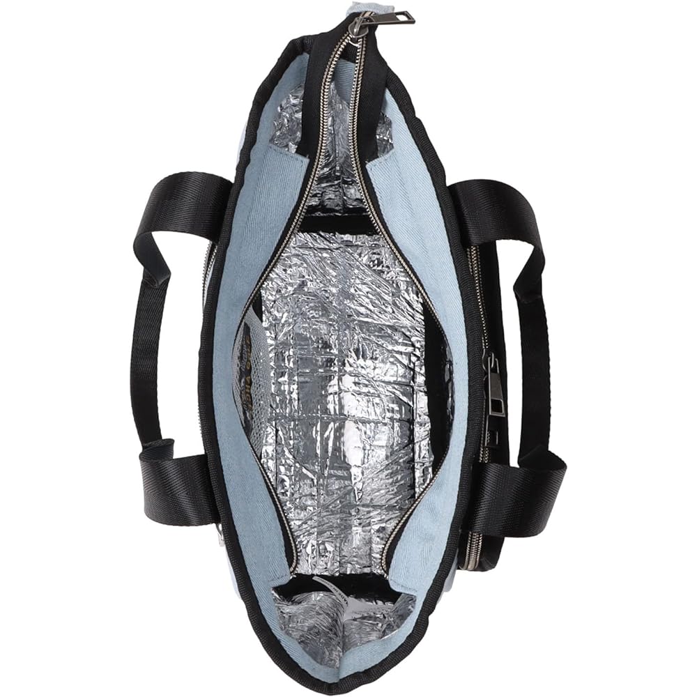 Gotcha Golf Water Repellent Cold Denim Round Pouch 232GG8502