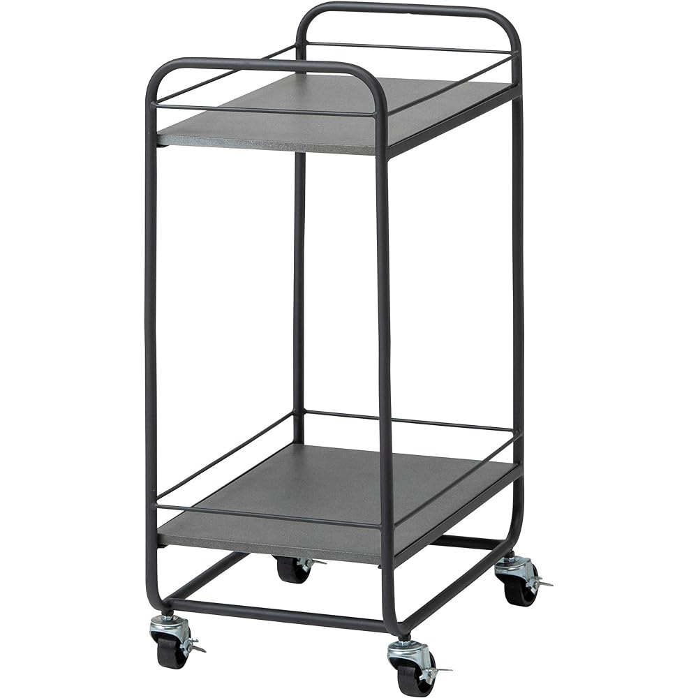 Takasho Garden Furniture Chester Clay Wagon Steel MSF Shelf with Casters Outdoor MSF-25FS