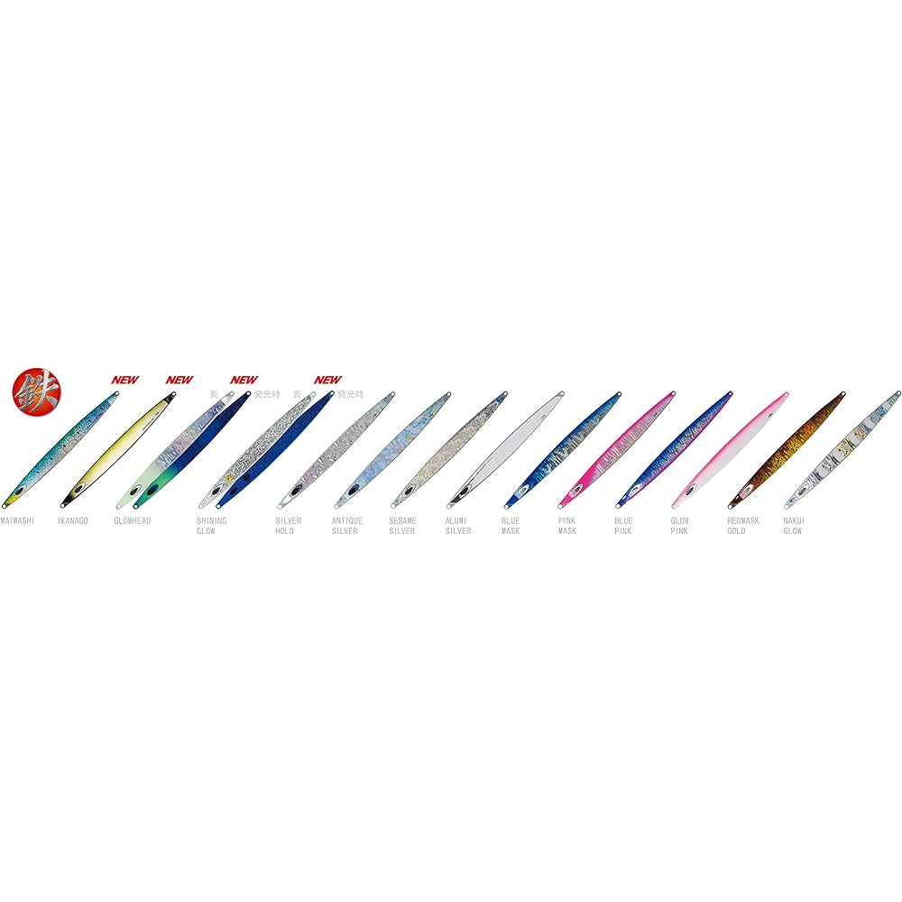 Nature Boys Nature Boys Metal Jig Current Rider 220mm 180g Glow Head CR1180 Lure CR1180-13K